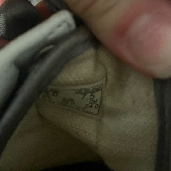 Gray satin old skool vans size 7.5 - Picture 4 of 6